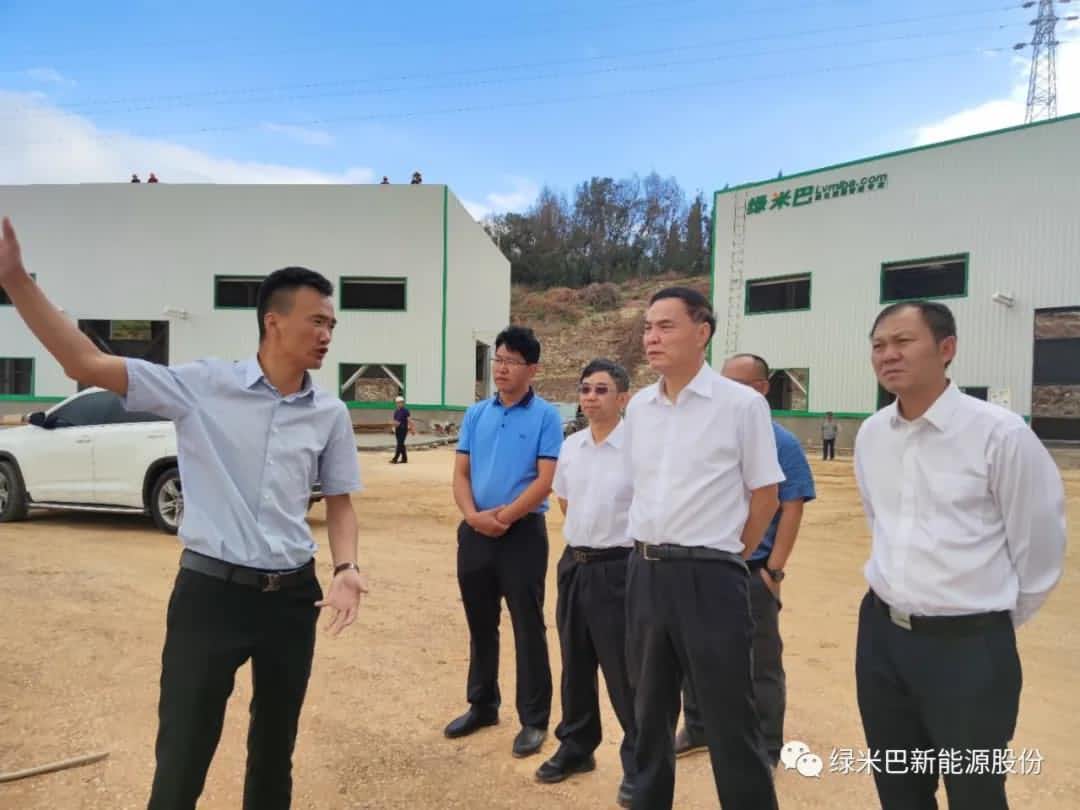 云南省委常委、曲靖市委書記李文榮帶隊對綠米巴做專題調(diào)研